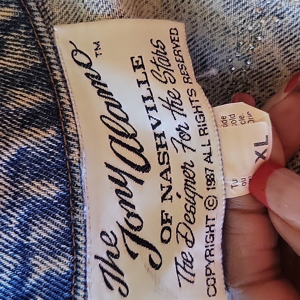 Las Vegas Graphic Denim Jacket - Picture 10 of 10